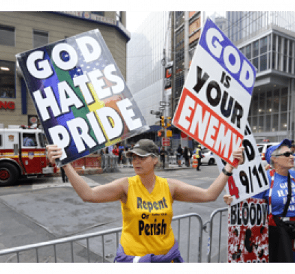 Members of Westboro Baptist church