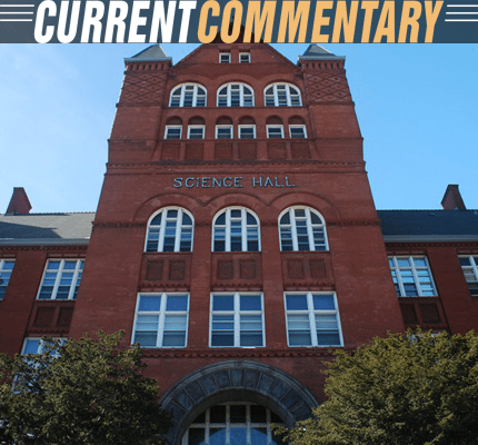 Academic building from the outside