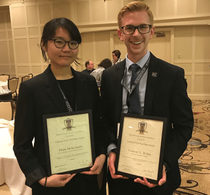 Connor A. Myhre and Hana Mokonuma