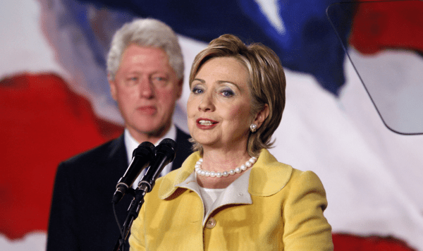 Hillary and Bill Clinton