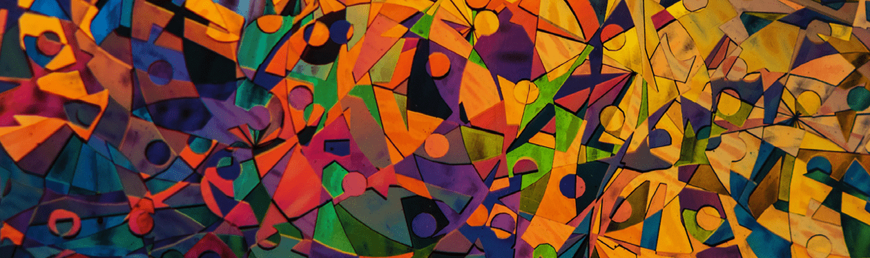 Geometric abstract art